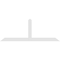 Ekena Millwork Portland Architectural Grade PVC Gable Bracket, 108"W x 40 1/2"H x 2"D x 6"F, 9/12 Pitch GBP108X41X0206POR00 - alternate 4